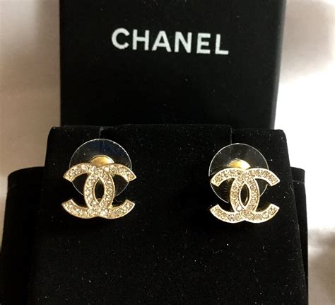 chanel cc earrings 2019|chanel cc earrings original.